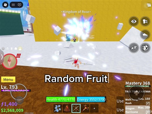 Exploring Dark Fruit in Blox Fruits PvP Combat