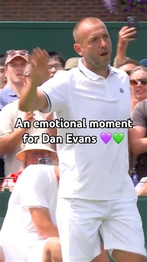 Dan Evans bids farewell after a stellar career 💜🇬🇧