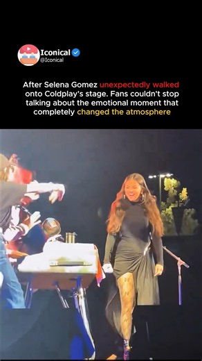 Selena Gomez's Surprise Coldplay Appearance Changes Everything #SelenaGomez