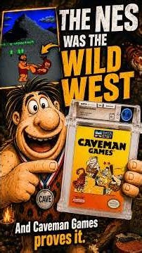 The NES Game That Was Completely UNHINGED | Caveman Games