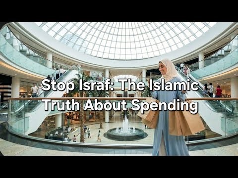 Stop Israf: The Islamic Truth About Spending