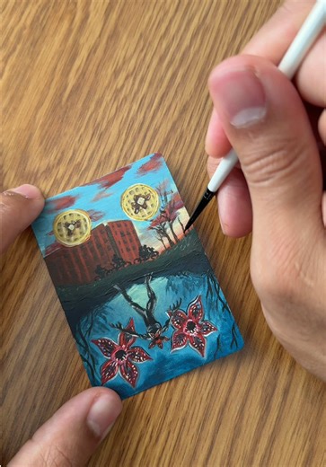 Card number 21 out of 52: Stranger Things 5 finale 🩸🧇🦇🚲 #strangerthings5