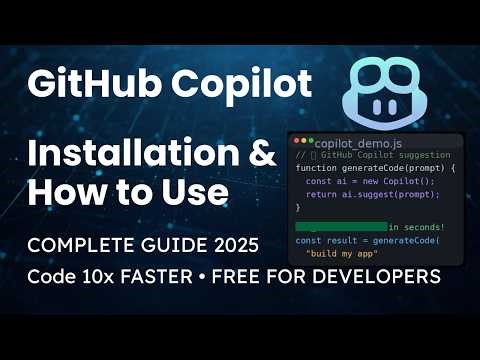 GitHub Copilot Will Make You Code 10x Faster (Full Guide 2026) | How to Use Copilot | Hindi