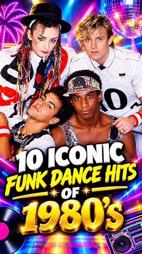 10 ICONIC FUNK DANCE HITS OF 1980's #music #80smusic #nostalgia #oldisgoldsongs