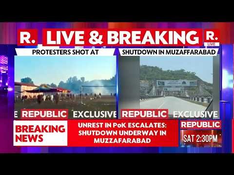 BREAKING LIVE: Mass Shutdown in PoK Amid Anti-Islamabad Protests | Reports Say Over 20 Dead