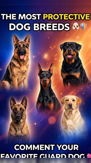 “Top 5 Most Protective Dogs 😳🐶 (Would You Trust Them?)”
