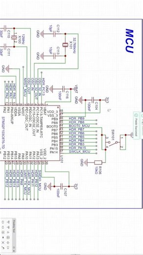 STM32F103C + SPI Flash PCB Part 6 | EP2 #schematics #electronicsdesign #pcbdesign #easyeda