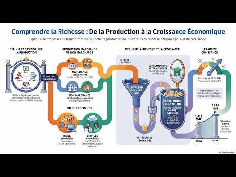 Production, PIB et Croissance