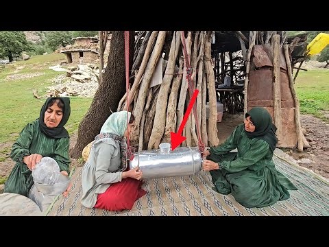 Nomadic Family Life 🐐 Fresh Milk & Village Peace 🌿✨
