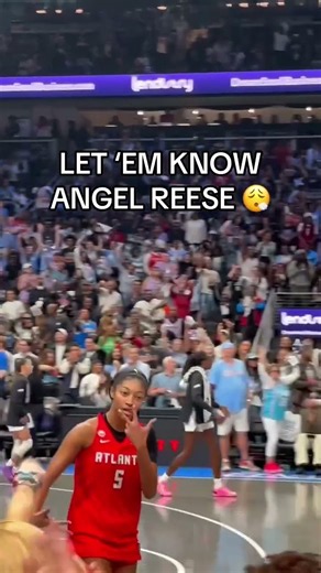 Angel Reese make a statement 😤