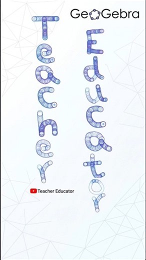Geogebra | Teacher Educator #geogebratutorial #geogebra