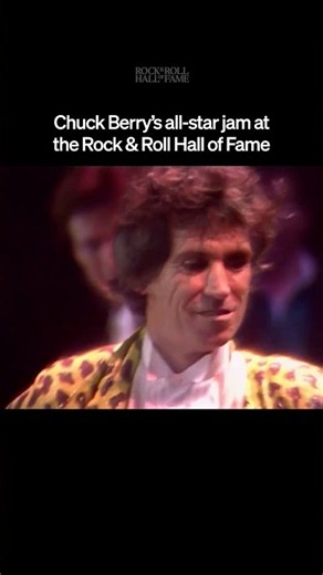 Chuck Berry, Keith Richards & Neil Young: “Roll Over Beethoven” Live at Rock Hall 1986