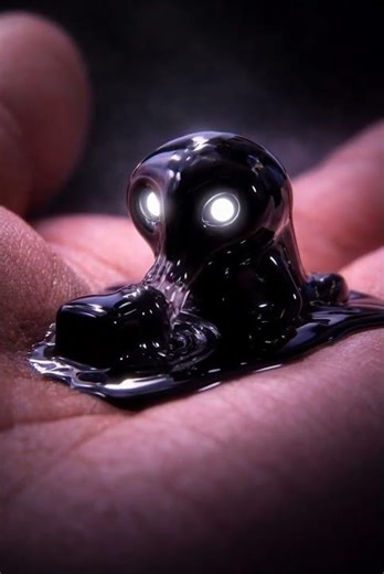 This Tiny Alien's Evolution Will Haunt You 🖤 #weirdcore #shorts