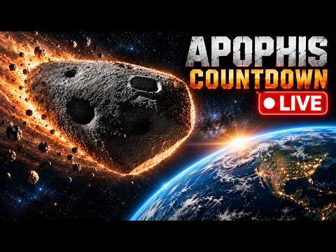 🌎LIVE Apophis Asteroid Countdown ☄️ | NASA Eyes