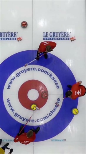 The Swiss mastering accuracy in #curling
