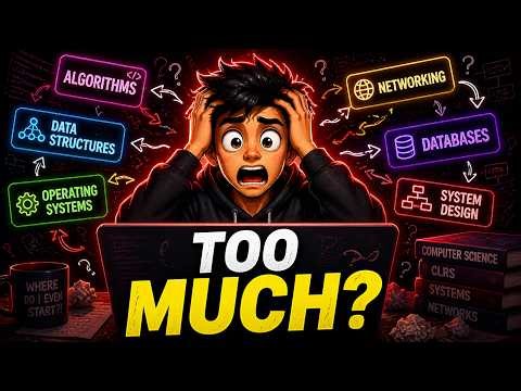 Confused About What to Learn in CS? Watch This First (2026 Guide)