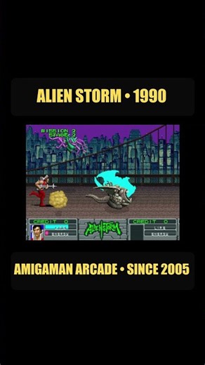 Alien Storm (1990) Arcade – Full Gameplay | SEGA Classic