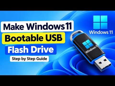 How to create a bootable USB Windows 11