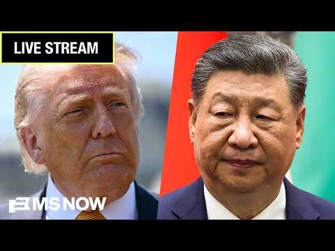 LIVE: President Trump meets with China's President Xi Jinping