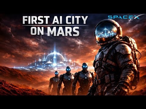First AI City on Mars 🚀 SpaceX Vision Revealed | Future of Humanity, Robots & Mars Colonization