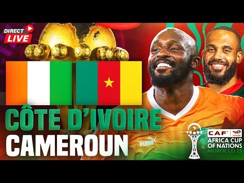 🔴COTE D'IVOIRE - CAMEROUN / CAN 2025