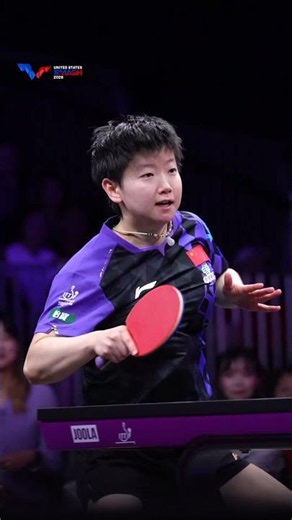 The Top Seed capped off a dominant campaign by lifting her FIRST #USSmash trophy!🏆 #TableTennis