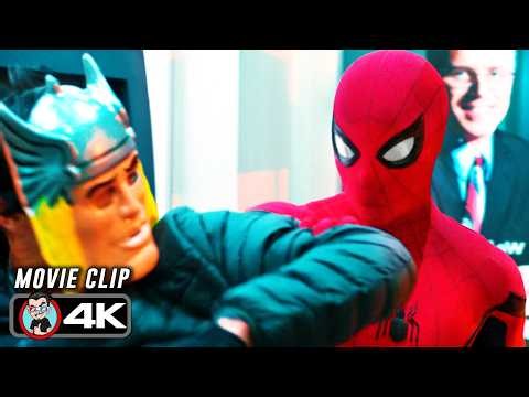 "You Guys Aren't The Real Avengers" | SPIDER-MAN: HOMECOMING (2017) Movie CLIP 4K
