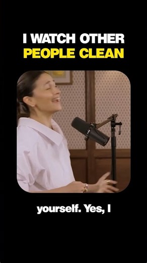 Alia Bhatt's Guilty Pleasure: Watching Other People Clean 🧹