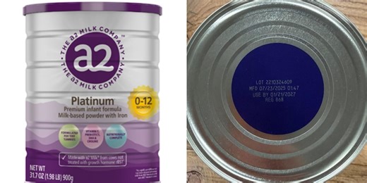 Infant formula recalled after testing finds toxins linked to foodborne illness