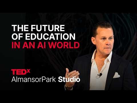 The future of education in an AI world | Calvin Coyles | TEDxAlmansorParkStudio