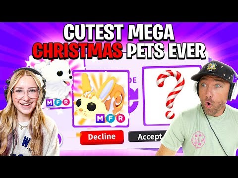 The Cutest NEW MEGA Pets are FINALLY HERE in Adopt Me! Trading Megas LIVE!