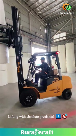 ULTIMATE Warehouse Power! 👷‍♂️ Watch This Operator Stack GIANT Rolls With Mind-Blowing Precision!