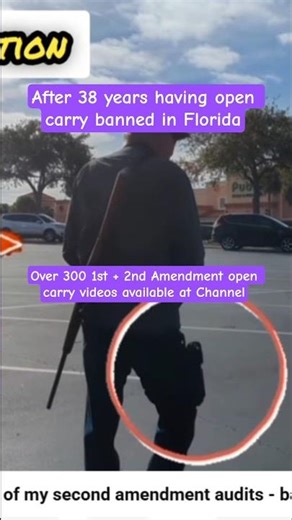 First and Second Amendment Open Carry Audits - Over 300 videos on organized playlists to choose from