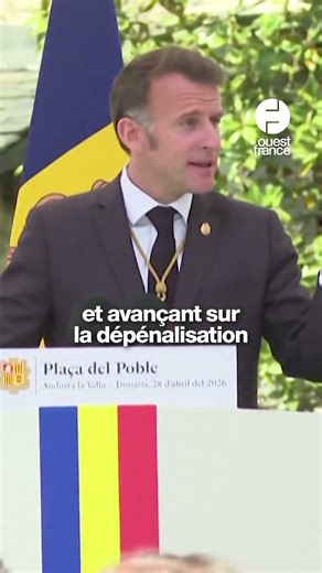 Avortement : Emmanuel Macron souhaite que « le débat progresse » en Andorre