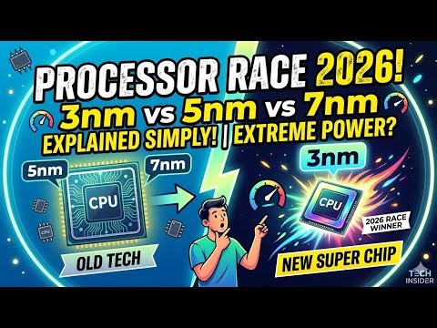What is Nanometer (nm) in Processors? | 3nm vs 5nm vs 7nm Explained Simply | CPU Fabrication Race
