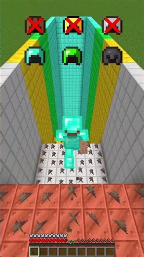 Which Minecraft Armor Can Survive Dripstone Fall Damage? 🤯#nobatidao