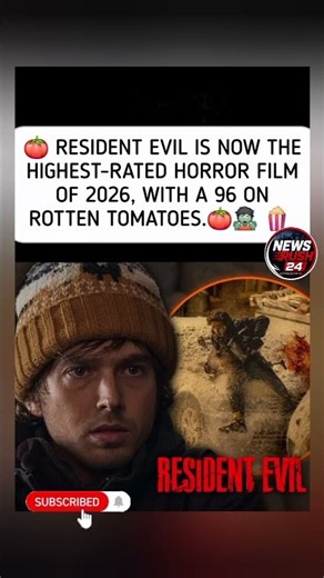 🍅 Critics are really into this one. Resident Evil just landed a 96% on Rotten Tomatoes.