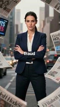 Elizabeth Holmes: The Billion Dollar Fraud Story #history #viral #youtubeshorts #crime #crimestory