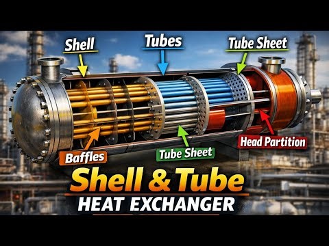 Parts of Shell and Tube Heat Exchanger
