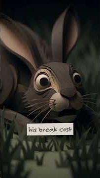 The Hare vs The Tortoise | Animated Kids Story #shorts