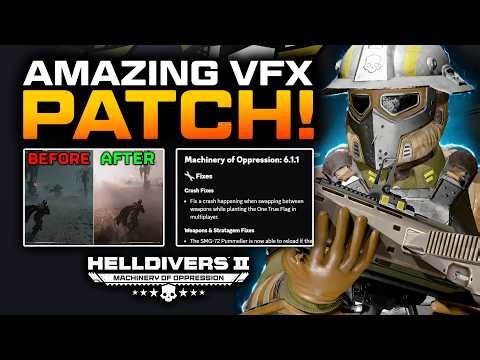 Helldivers 2 - New Update! VFX Upgrade & Bug Fixes!