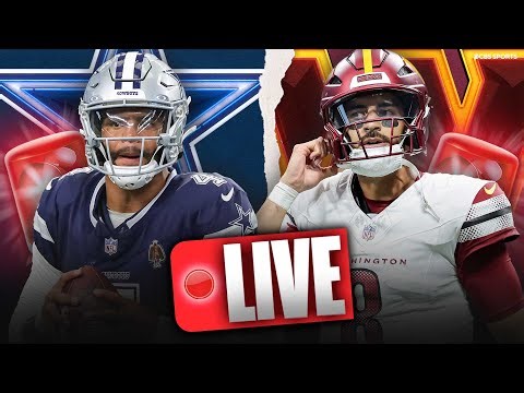 Christmas Day NFL LIVE Pregame: Cowboys vs Commanders Picks, Predictions and Best Bets ✅