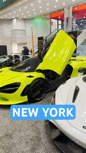 McLAREN Lineup at New York Auto Show