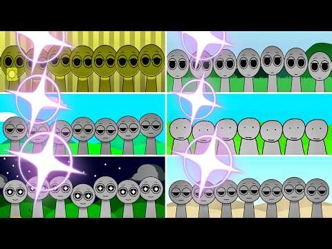 Mix all Sprunki | Sprunki Mustard vs Sprunki Retake vs Sprunki Modded vs Sprunked 2.0 vs... ( P3 )