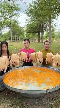 Cooking yummy chicken with eggs recipe