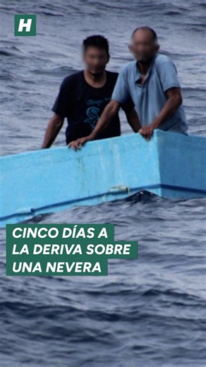 CINCO días a la DERIVA sobre una NEVERA