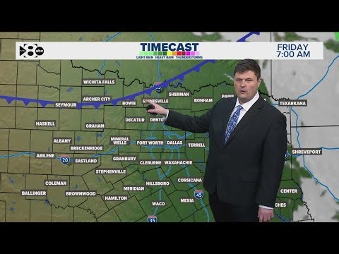 DFW Weather | Cold front to pass over North Texas Friday, 14 day forecast