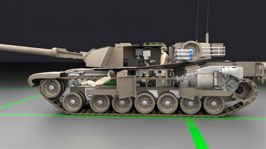 How does a tank work? (M1A2 Abrams)