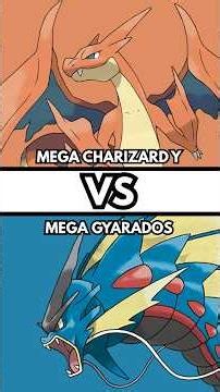 MEGA CHARIZARD Y vs MEGA GYARADOS #pokemon #pokemonchampions #pokemonbattle