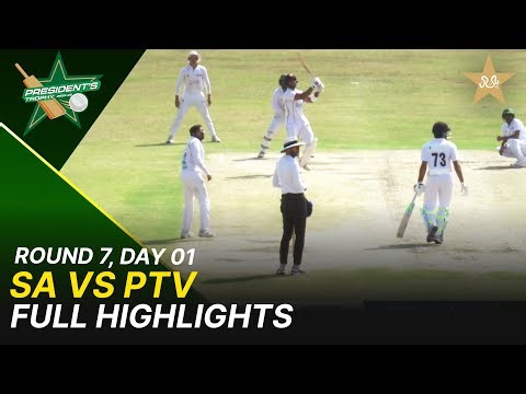 Full Highlights | Sahir Asst vs PTV | President Trophy | 2025-26 | Day 1 | PCB | M2Y1H
